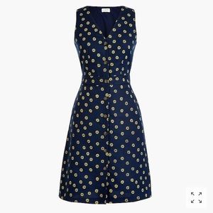 NWT J.crew Button-Front Dress Size: 2, 4